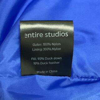 Entire Studios/PFDV2 Puffer Jacket Mサイズの通販 by shop｜ラクマ