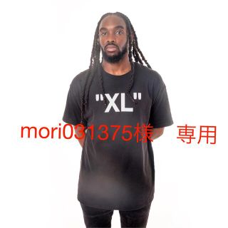 Virgil Abloh ICA "Size" Tee XL(Tシャツ/カットソー(半袖/袖なし))