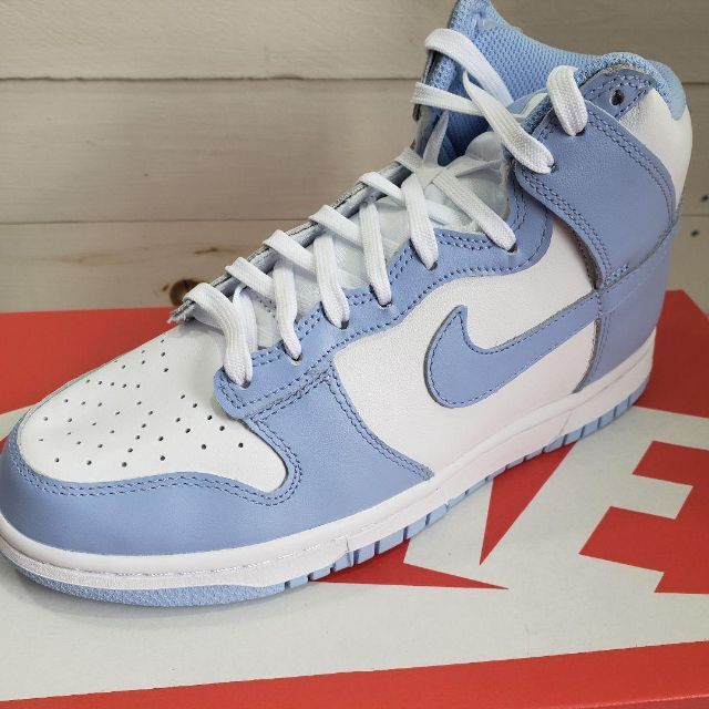 美品 NIKE W DUNK HIGH ALUMINUM