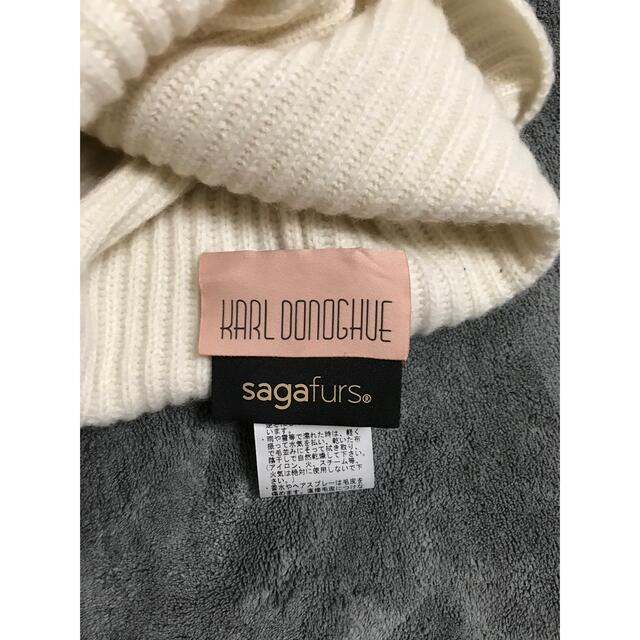 saga furs ファーニット帽 HARL DONOGHUE  レディースのファッション小物(その他)の商品写真