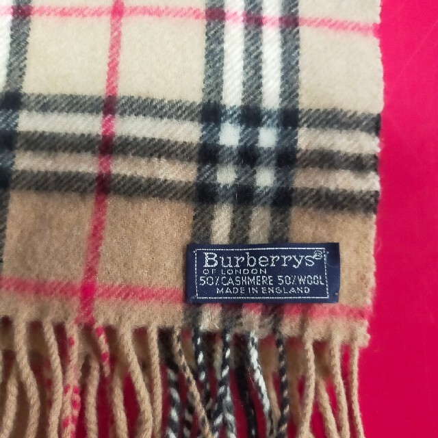 BURBERRY(バーバリー)の美品BURBERRYマフラー メンズのファッション小物(マフラー)の商品写真