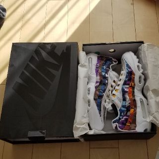 ナイキ(NIKE)のNIKE　AIR　MAX　95 ERDL PARTY  ホワイトマルチカラー(スニーカー)