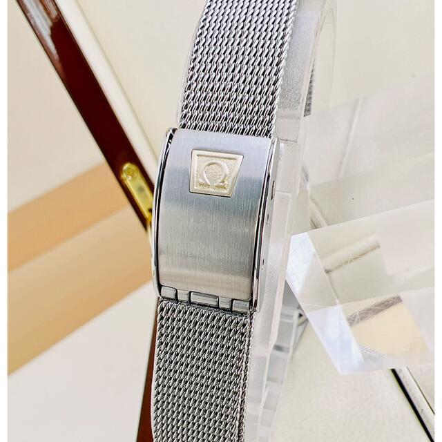 OMEGA - 美品 オメガ ジュネーブ スクエア シルバー 手巻き レディース ...