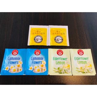 【お試し6P】極上はちみつ紅茶　カモミールティー　エルダーフラワーレモンティー(茶)