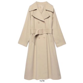 エイミーイストワール(eimy istoire)のbelted chester coat(チェスターコート)