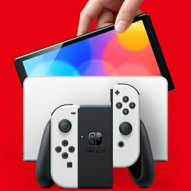 新品未開封】NintendoSwitch有機ELモデル ホワイト 逆輸入 20995円