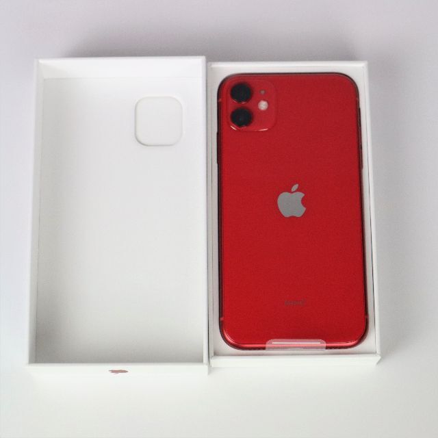 最安 iphone11 64GB レッド