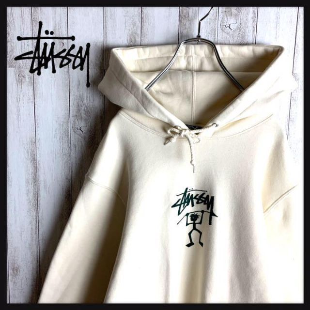 stussy logo パーカー