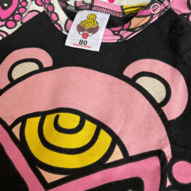 HYSTERIC MINI(ヒステリックミニ)のラグランテディ🧸 キッズ/ベビー/マタニティのベビー服(~85cm)(シャツ/カットソー)の商品写真