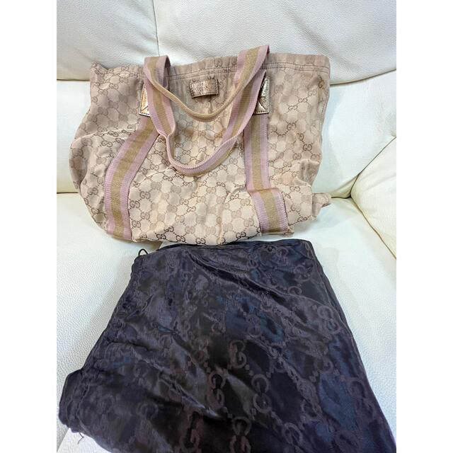 GUCCI - お得✨グッチ GUCCI✨トートバッグ GGキャンバス GUCCI - お得✨グッチ GUCCI✨トートバッグ GGキャンバス
