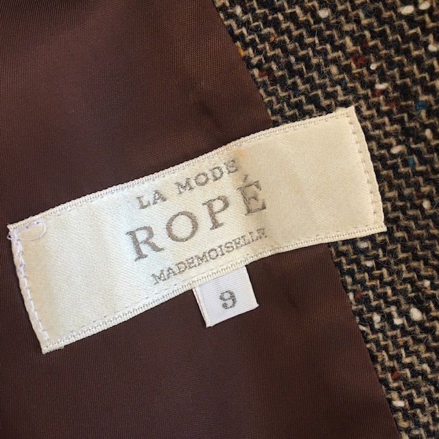 la mode ROPE ロペ ヴィンテージ フォーマル スーツ スカート - スーツ