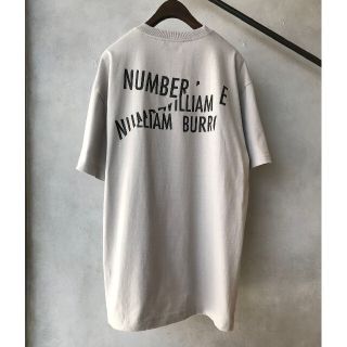 ナンバーナイン(NUMBER (N)INE)のナンバーナイン 灰色 メンズ size2 半袖Tシャツ カットソー グレー(Tシャツ/カットソー(半袖/袖なし))