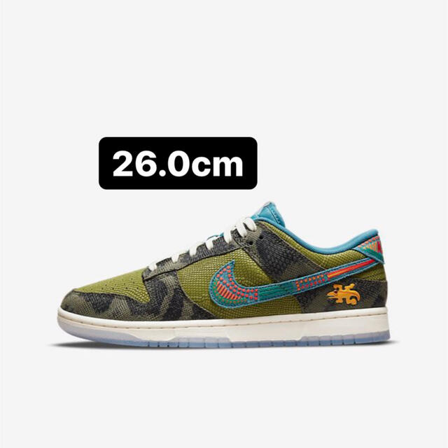 NIKE DUNK LOW SIEMPRE FAMILIA 26cm靴/シューズ