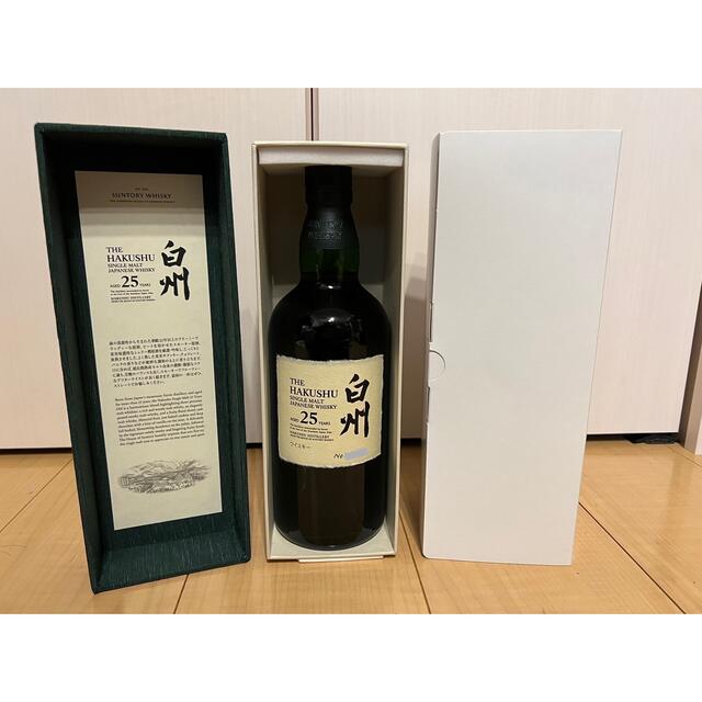 サントリー(サントリー)の白州25年　白州NV セット 食品/飲料/酒の酒(ウイスキー)の商品写真