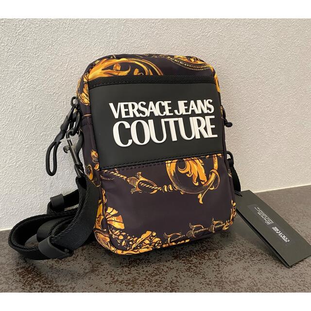 【新品、未使用、保存袋付き】versace バロック柄 ショルダーバッグ