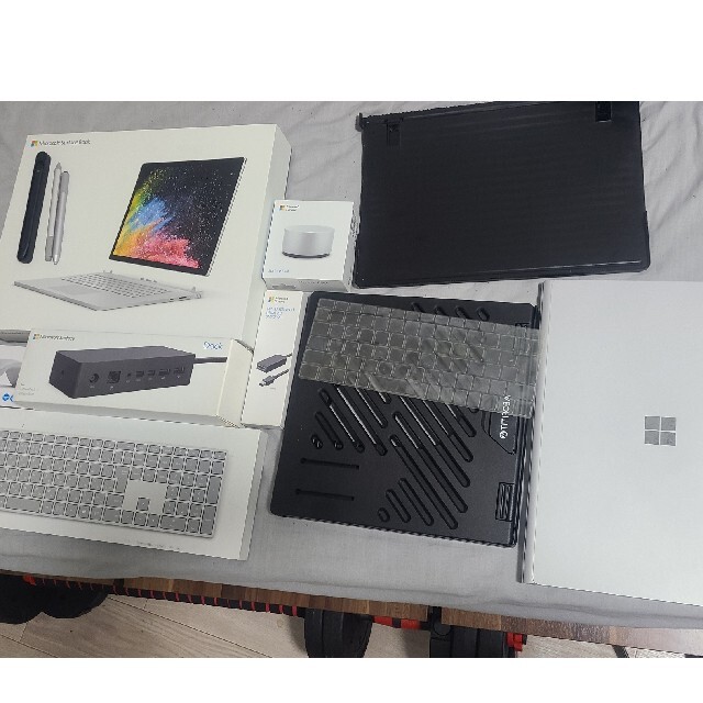 【美品】マイクロソフト Surface Book 2 15 インチ  メガセット