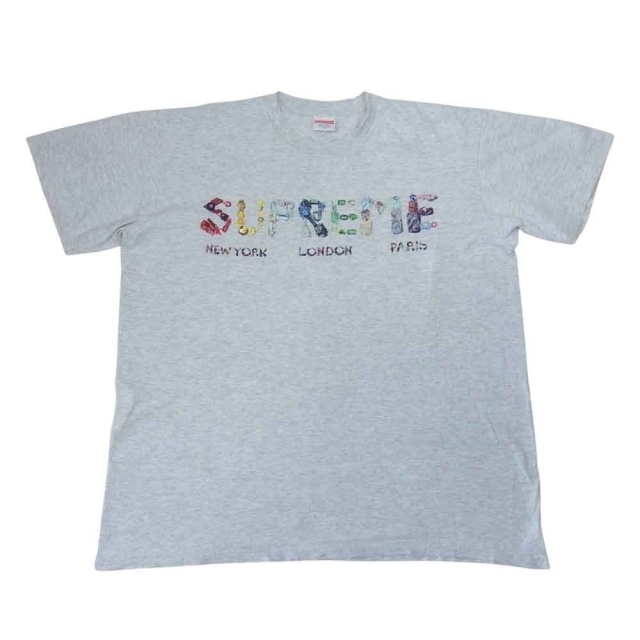 SUPREME 18SS ROCKS TEE WHITE