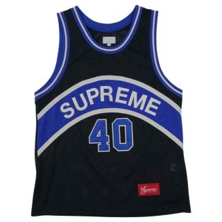 シュプリーム(Supreme)のシュプリーム タンクトップ 17SS カーブ ロゴ バスケットボール ジャージ(タンクトップ)