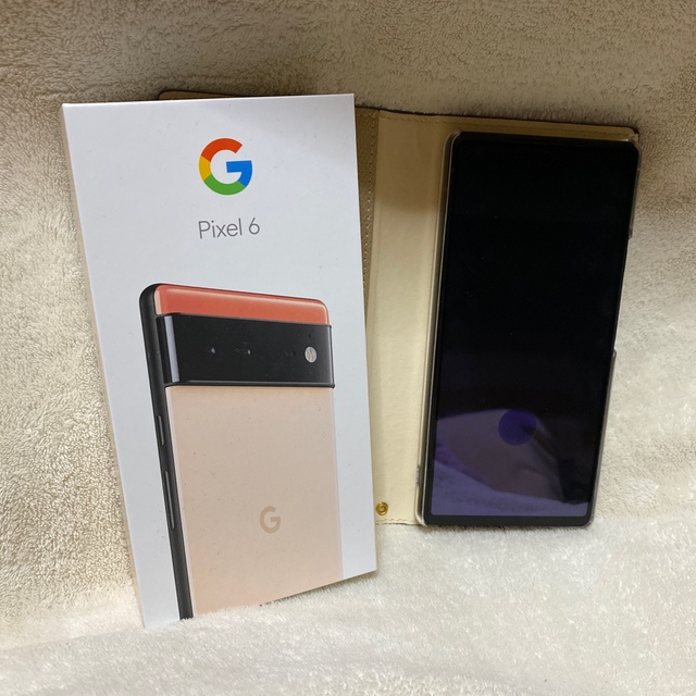 スマートフォン本体Google Pixel6 KindaCoral 128GB SIMフリー