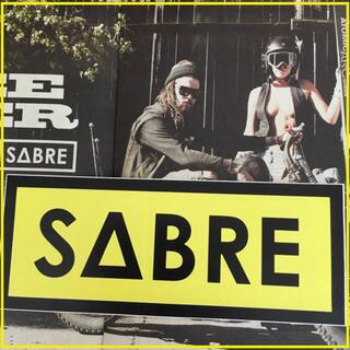 セイバー(SABRE)のSABREセイバー US限定ディーラーロゴバナー ステッカー１点物(その他)