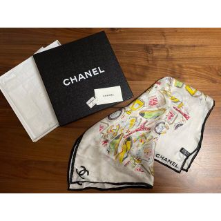 シャネル(CHANEL)のシャネル　スカーフ　バンダナ　ツイリー(バンダナ/スカーフ)