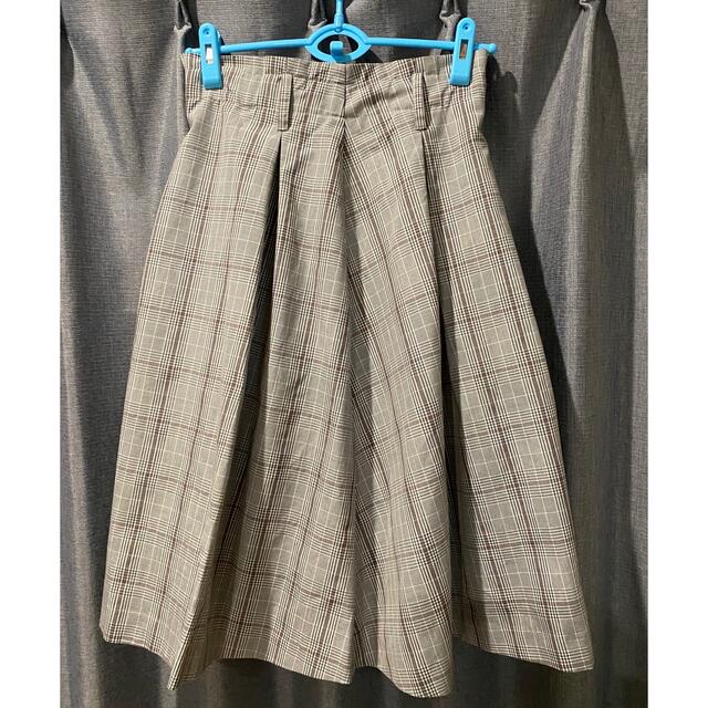 HONEYS(ハニーズ)のグレンチェック　スカート　Ｍサイズ レディースのスカート(ひざ丈スカート)の商品写真