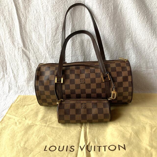 大特価!! LOUIS VUITTON - ルイヴィトン ダミエ パピヨン ポーチ付き