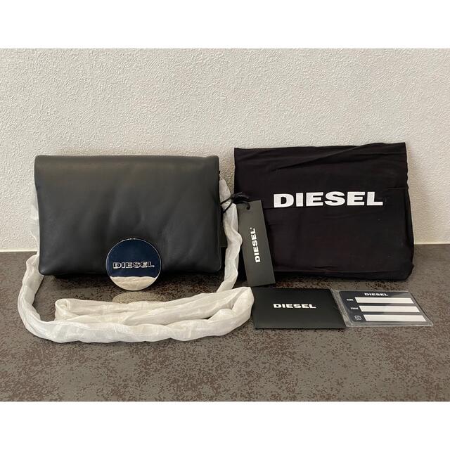 【新品、未使用】DIESEL レザー ショルダーバッグ クラッチバッグ Sサイズ 8