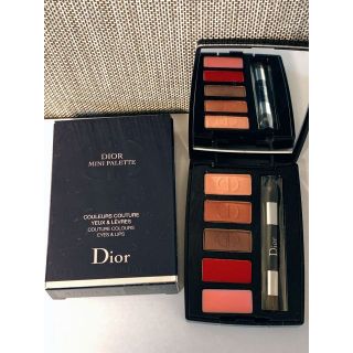 ディオール(Dior)のDior アイ&リップ ミニパレット 【正規店ギフト・新品】おまけ付(コフレ/メイクアップセット)