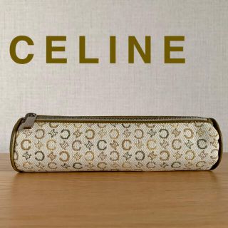 CELINE マカダムハンドバッグ　バニティポーチ