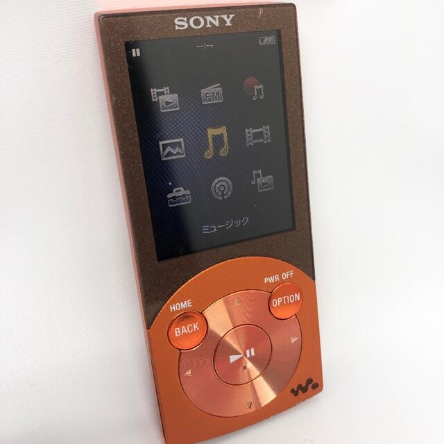 WALKMAN(ウォークマン)のSONY ウォークマン Sシリーズ 8GB オレンジ NW-S644/D スマホ/家電/カメラのオーディオ機器(ポータブルプレーヤー)の商品写真