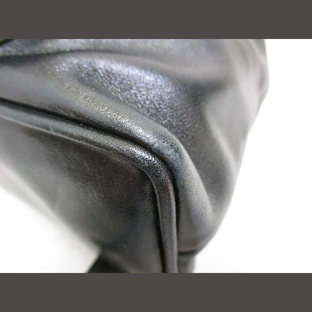 Gucci(グッチ)のグッチ GUCCI ミニ バンブー リュックサック デイパック 巾着 レザー 黒 レディースのバッグ(リュック/バックパック)の商品写真