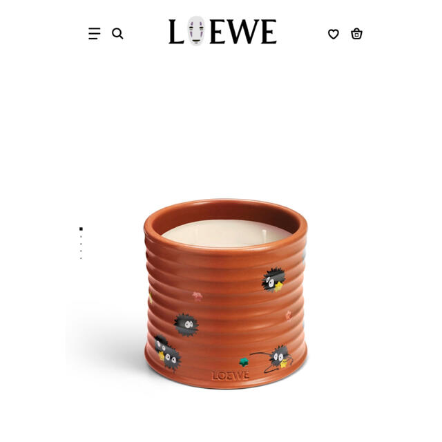 ロエベ LOEWE 千と千尋の神隠し カプセルコレクション ススワタリ