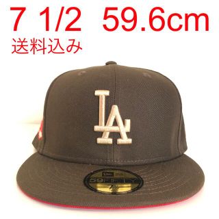 NEW ERA - ツバ裏レッド New Era 1/2 Cap ニューエラ ドジャース