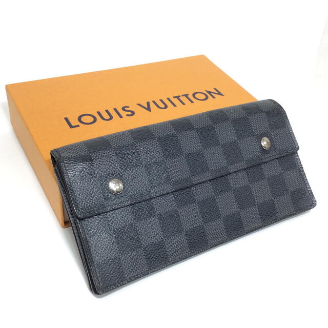 高質 ssb-709 LOUIS VUITTON ダミエ グラフィット 長財布