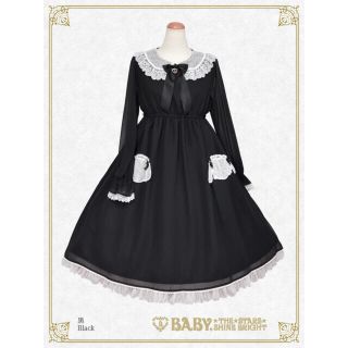 ベイビーザスターズシャインブライト(BABY,THE STARS SHINE BRIGHT)の最終値下げ【新品】うさくみゃちゃんのdramyシフォンワンピース(ひざ丈ワンピース)