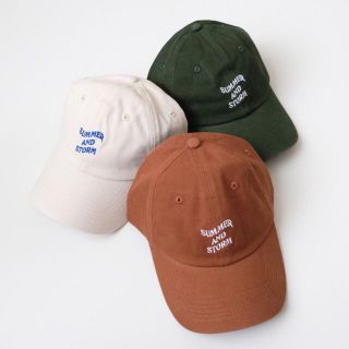 キャラメルベビー&チャイルド(Caramel baby&child )の【tsuu様専用】summer and storm🧢DAD CAP(帽子)