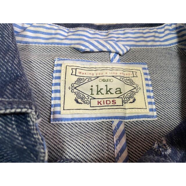 ikka(イッカ)のキッズ服　ikka 　長袖シャツ キッズ/ベビー/マタニティのキッズ服男の子用(90cm~)(Tシャツ/カットソー)の商品写真