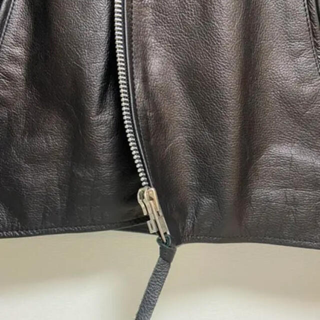 値下げ交渉可能 ライダース ジャケット 水牛 本革 - レザージャケット