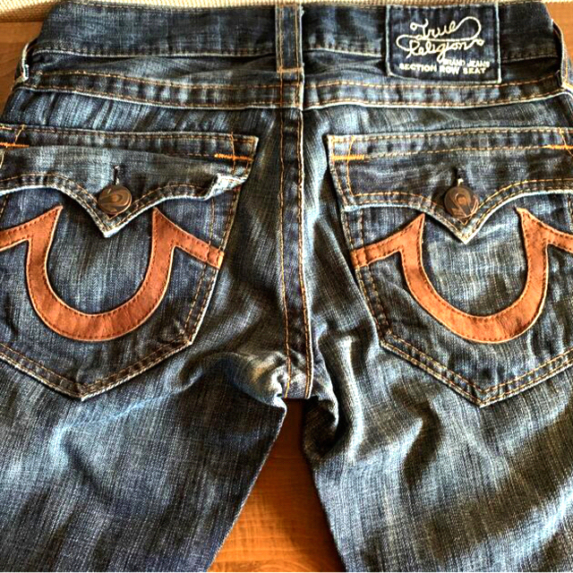 True Religion ????????USA製　希少【牛革ステッチ】ブーツカット