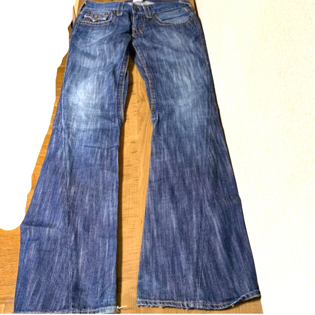 True Religion ????????USA製　希少【牛革ステッチ】ブーツカット 5