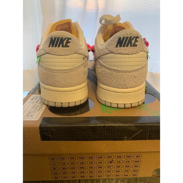 (確実正規品)Off White DUNK LOW lot17　 27.5cm