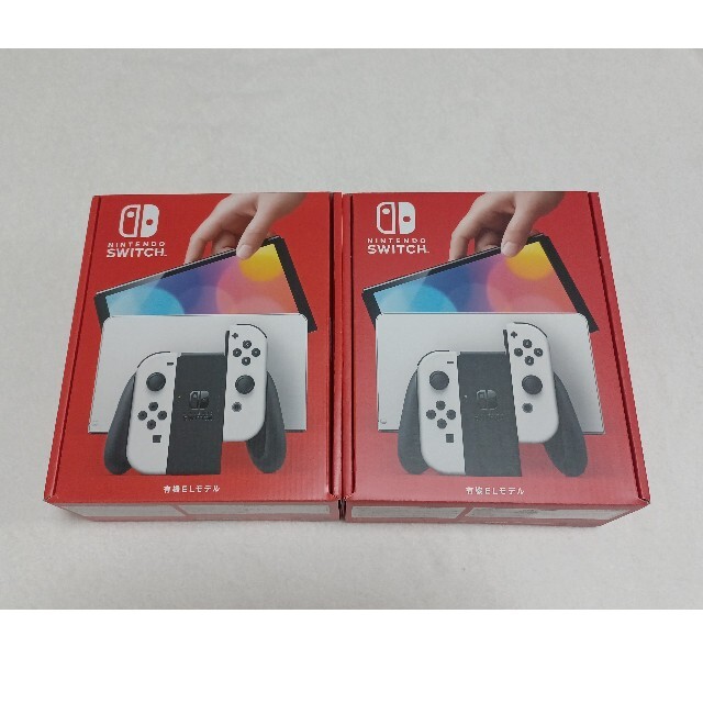 新品未開封 新型 Switch 有機ELモデル 2台