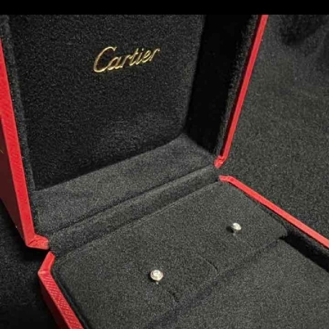 Cartier(カルティエ)のもきゅまる様専用  カルティエ Cartier ピアス ディアマン レディースのアクセサリー(ピアス)の商品写真