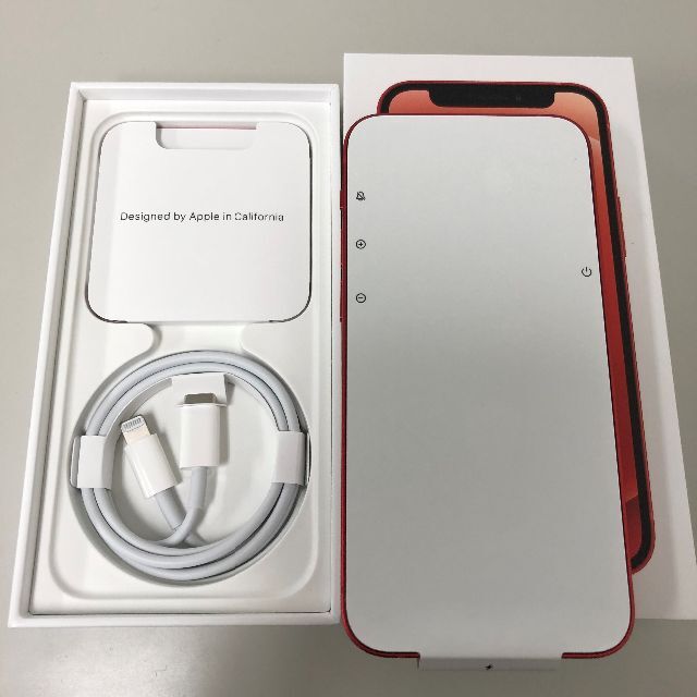 Apple(アップル)の新品 Simフリー iPhone 12 mini 64GB Red スマホ/家電/カメラのスマートフォン/携帯電話(スマートフォン本体)の商品写真