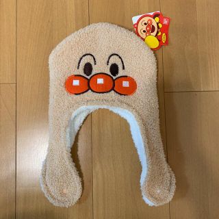 アンパンマン(アンパンマン)のお値下げ中。新品未使用　アンパンマン  もこもこ　帽子　冬　防寒(帽子)