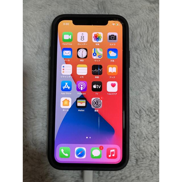 スマホ/家電/カメラ赤ムロ_iPhoneX_64GB