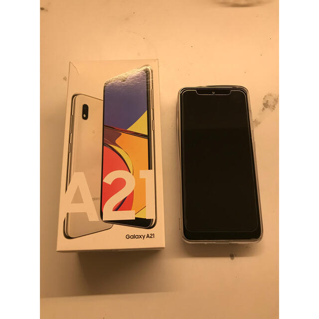 Galaxy A21 SC-42A ホワイト SIMフリー