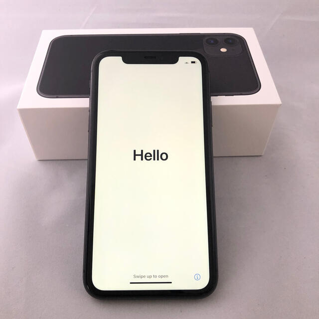 超話題新作 iPhone - 【美品】iPhone 11 ブラック 256GB SIMフリー