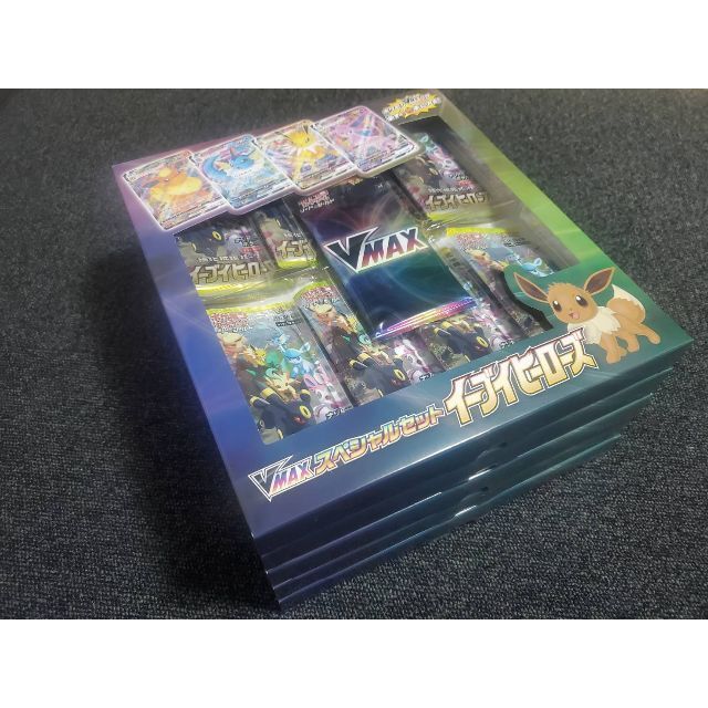 ポケモン(ポケモン)のイーブイヒーローズ VMAX スペシャルセット 5セット エンタメ/ホビーのトレーディングカード(Box/デッキ/パック)の商品写真